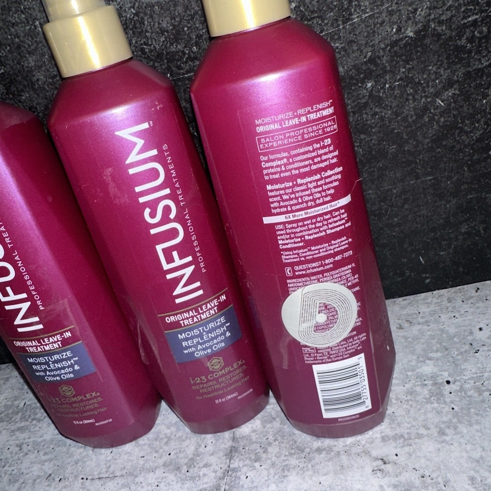 3 Infusium i-23 Complex Moisturize + Replenish Original Leave-In Treatment 13 Oz - Picture 2 of 2
